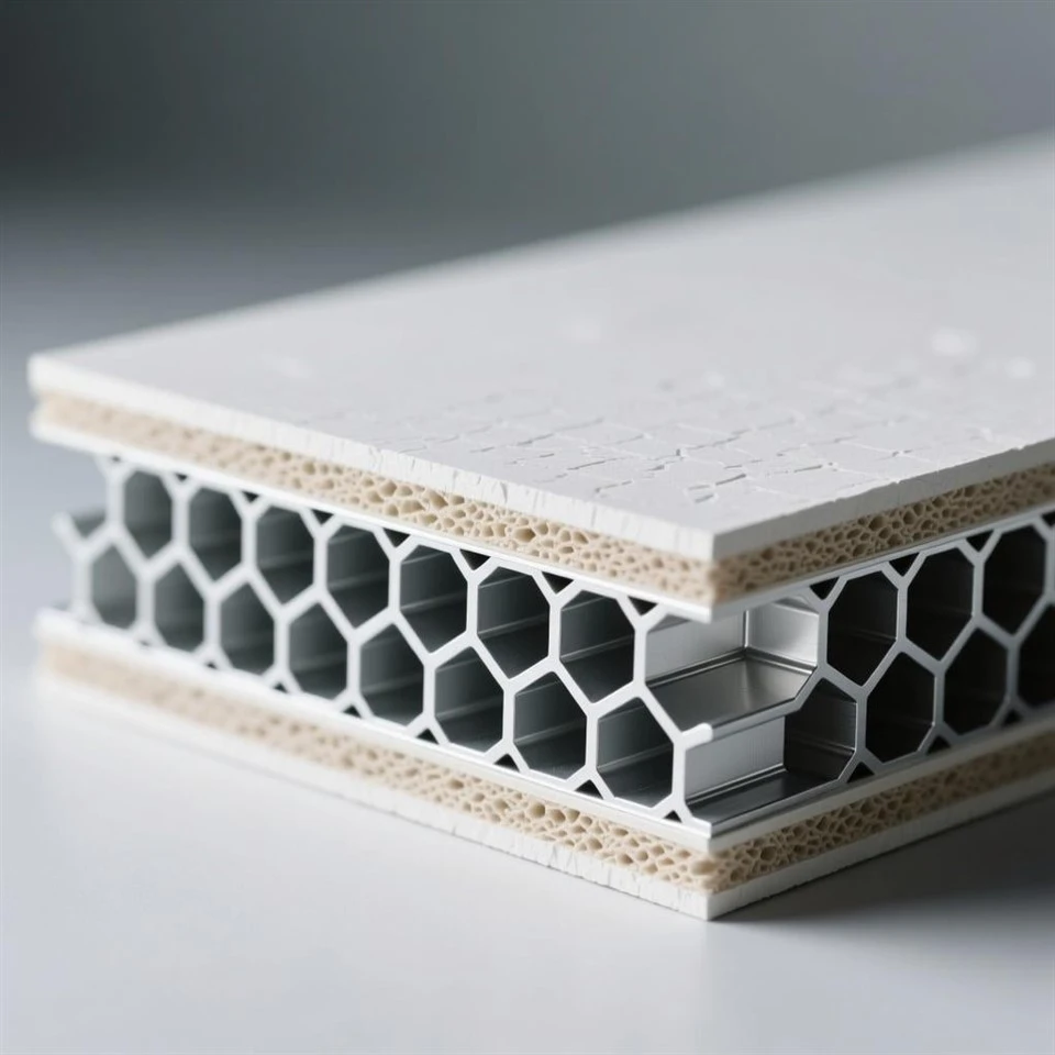 Gypsum Aluminum Honeycomb Sandwich Panel factory